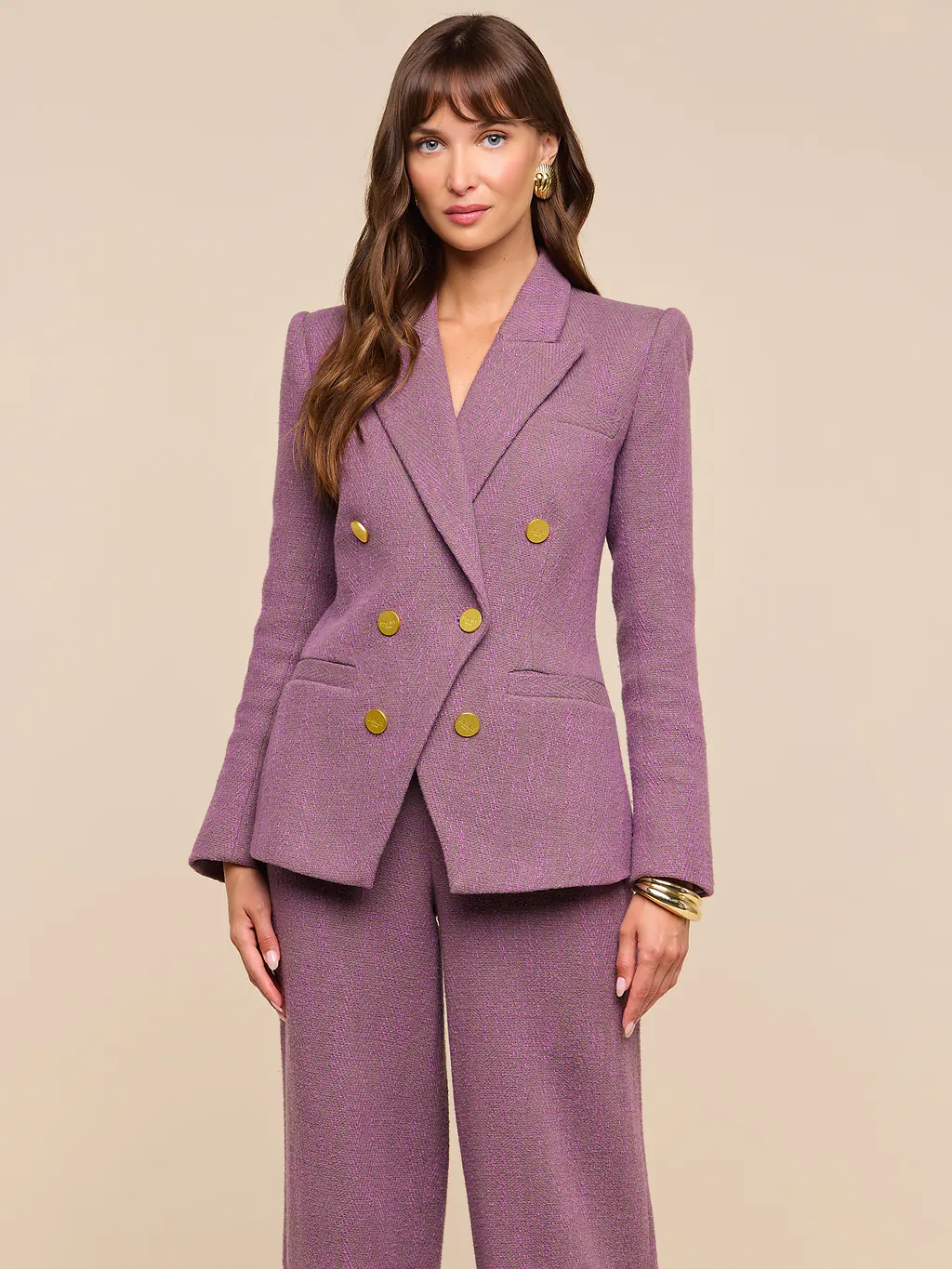 Tailored Structured Double Blazer